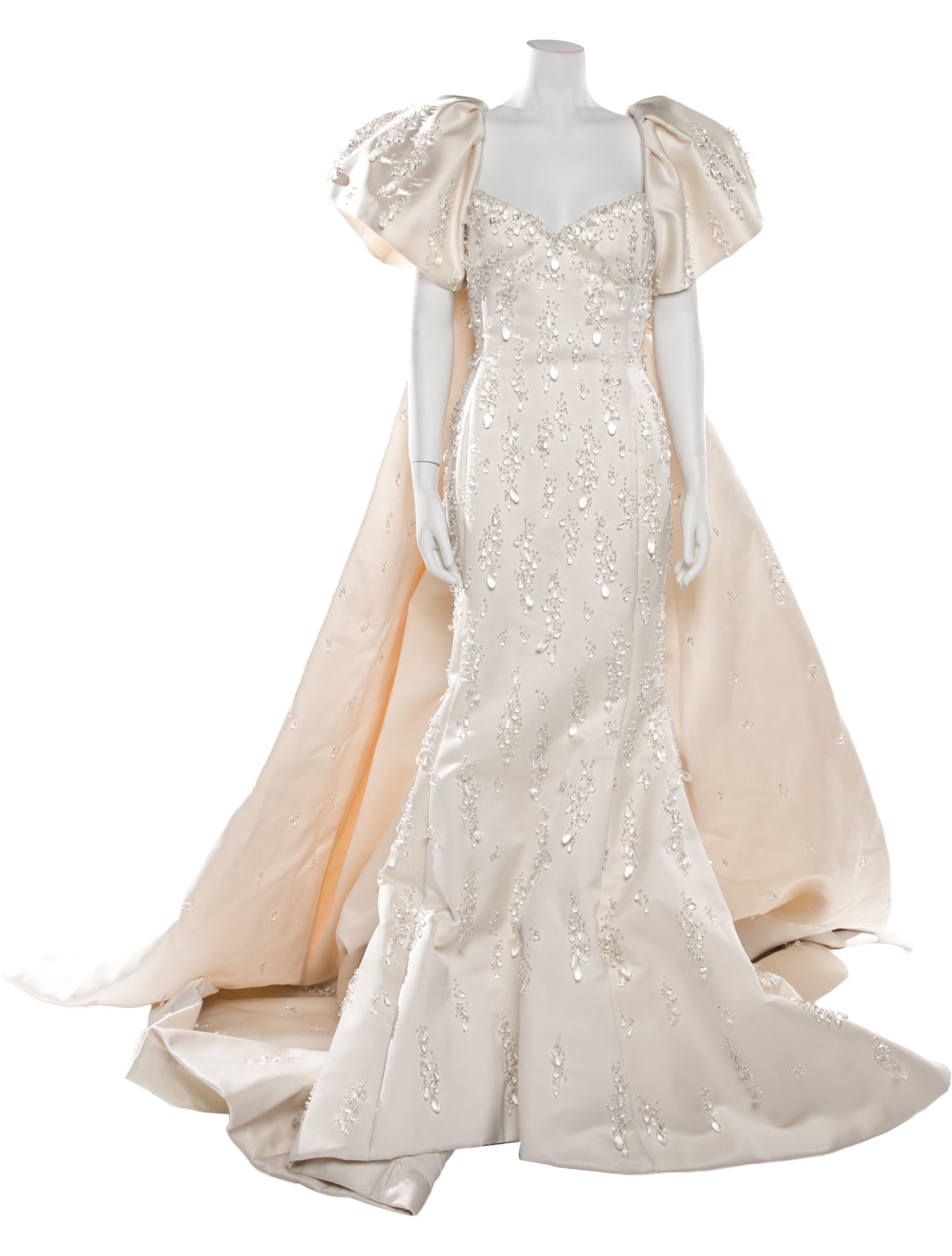 Saiid Kobeisy Square Neckline Long Dress w/ Tags