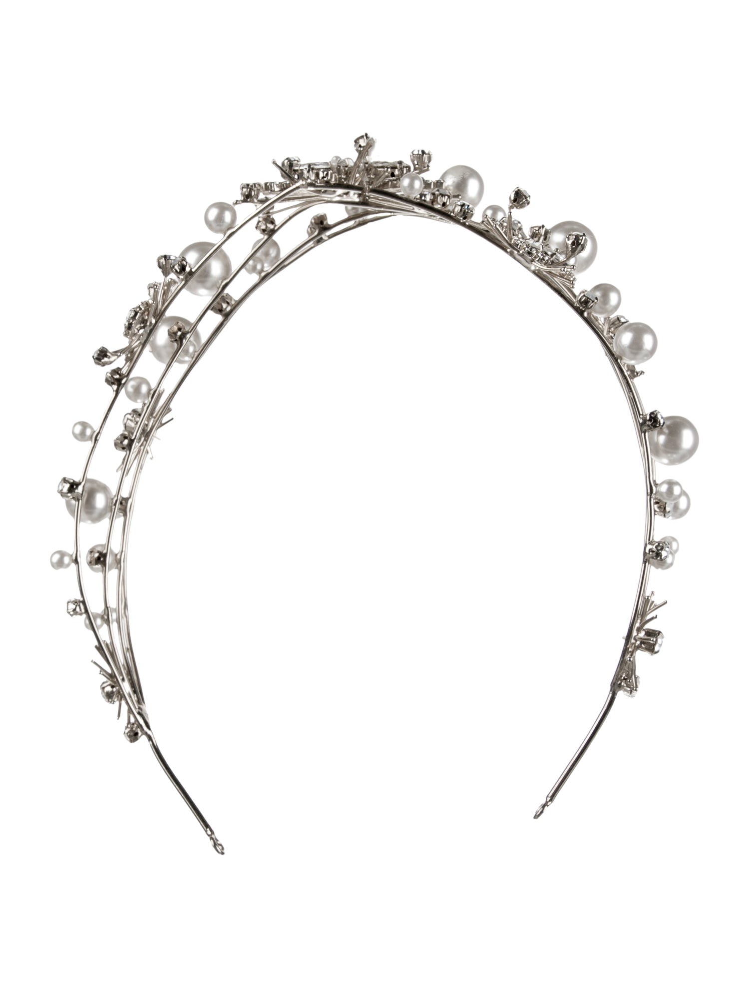 Saiid Kobeisy embellished crystal headpiece