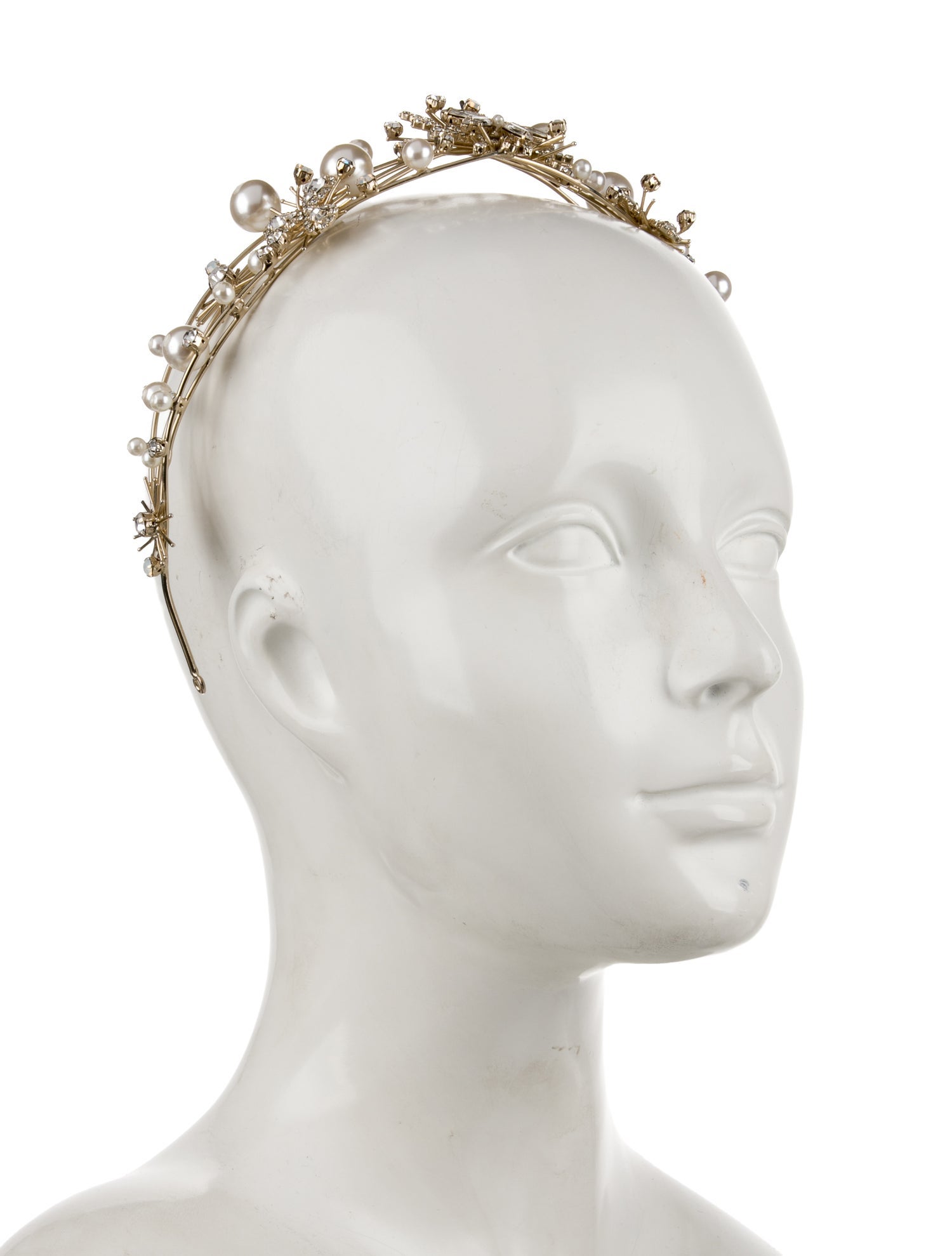 Saiid Kobeisy embellished crystal headpiece