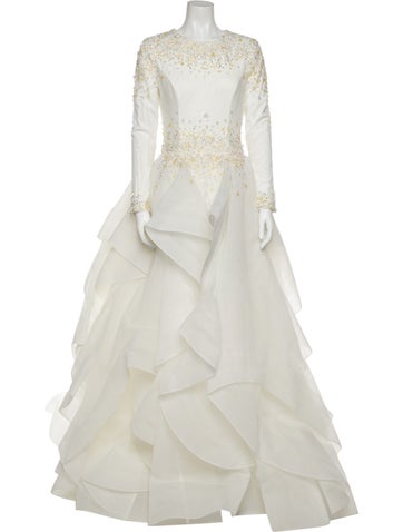 Saiid Kobeisy Dresses Mesh Long Dress Us2, It38 | XS