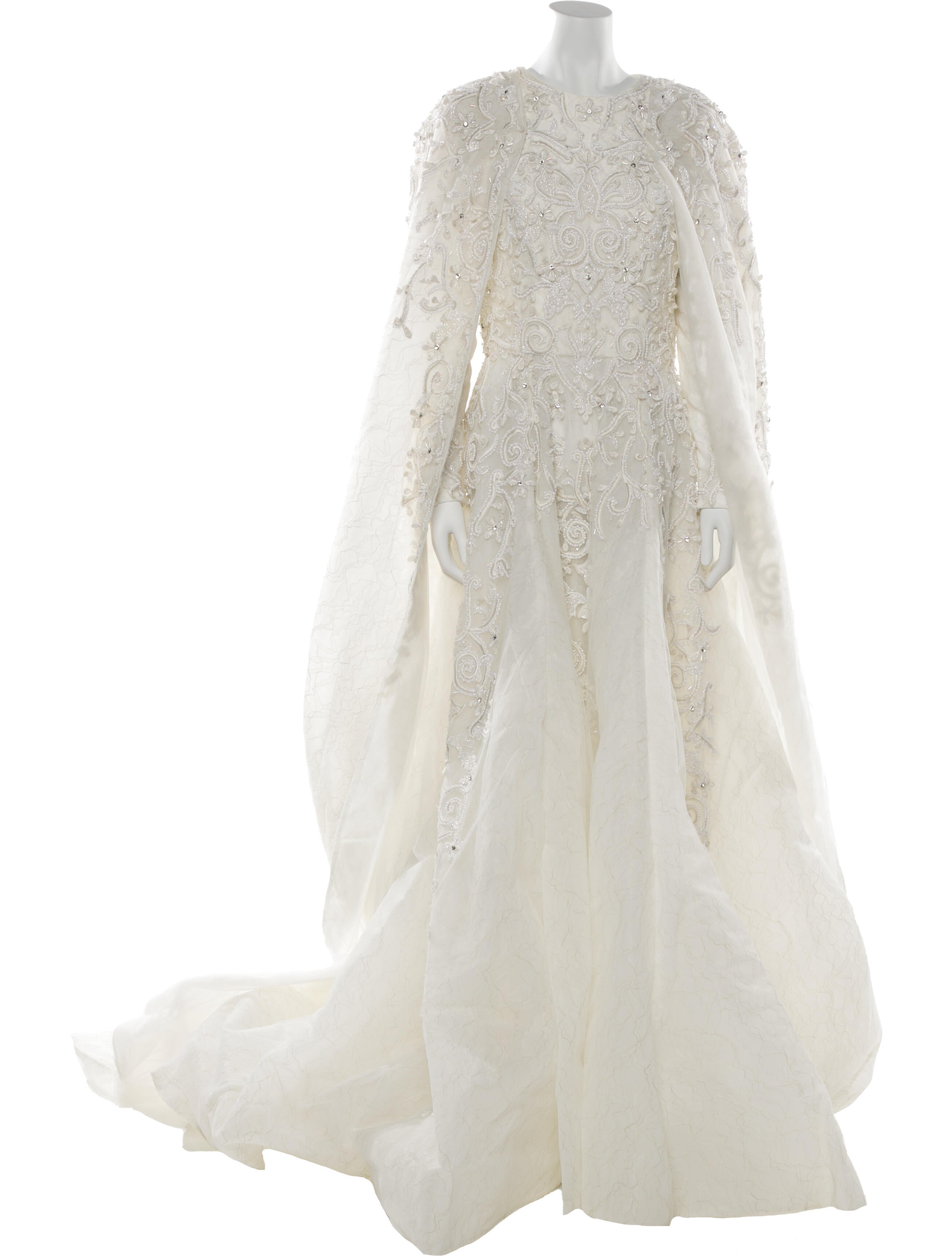 Saiid Kobeisy Crew Neck Long Dress w/ Tags