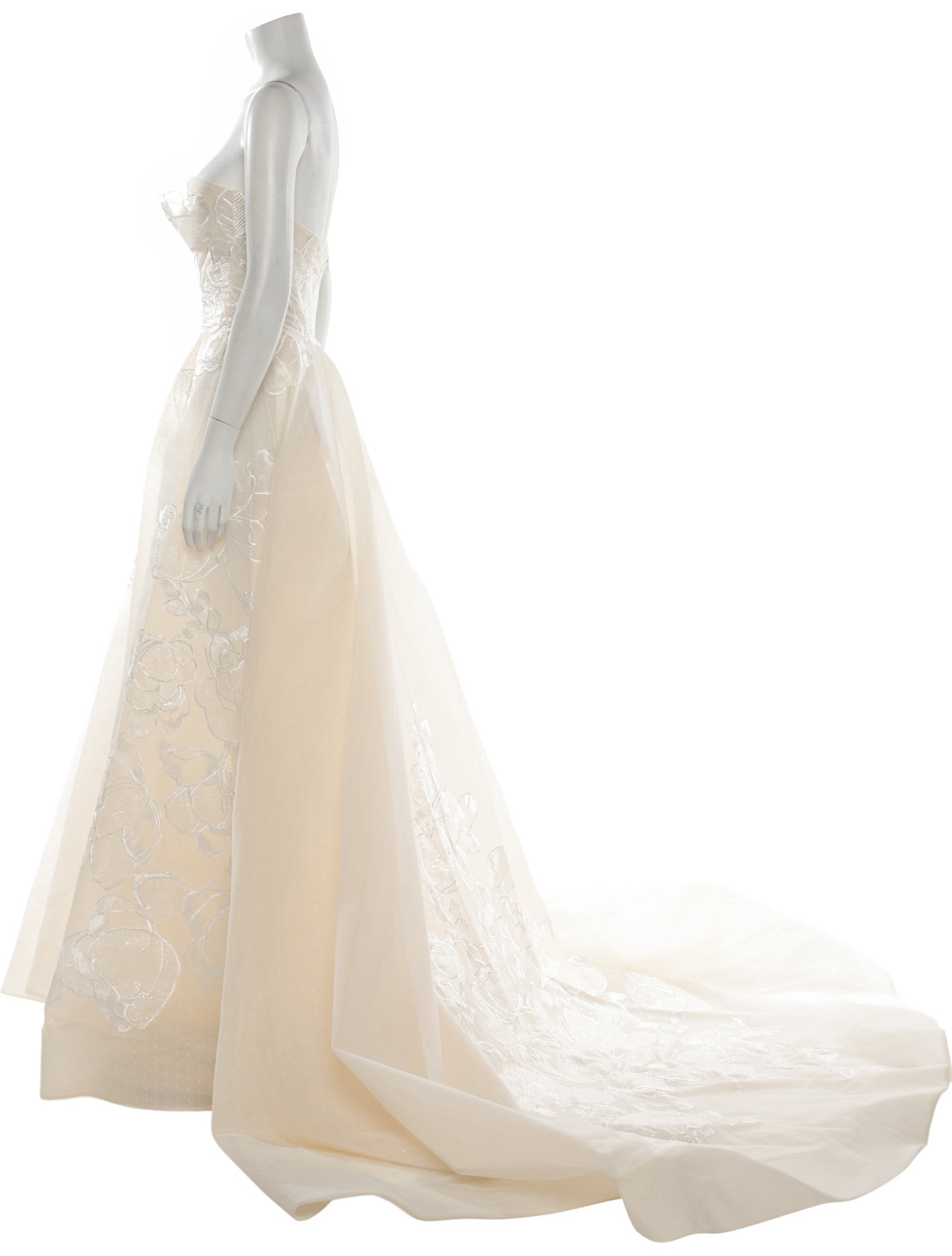 Saiid Kobeisy Mesh Long Dress w/ Tags