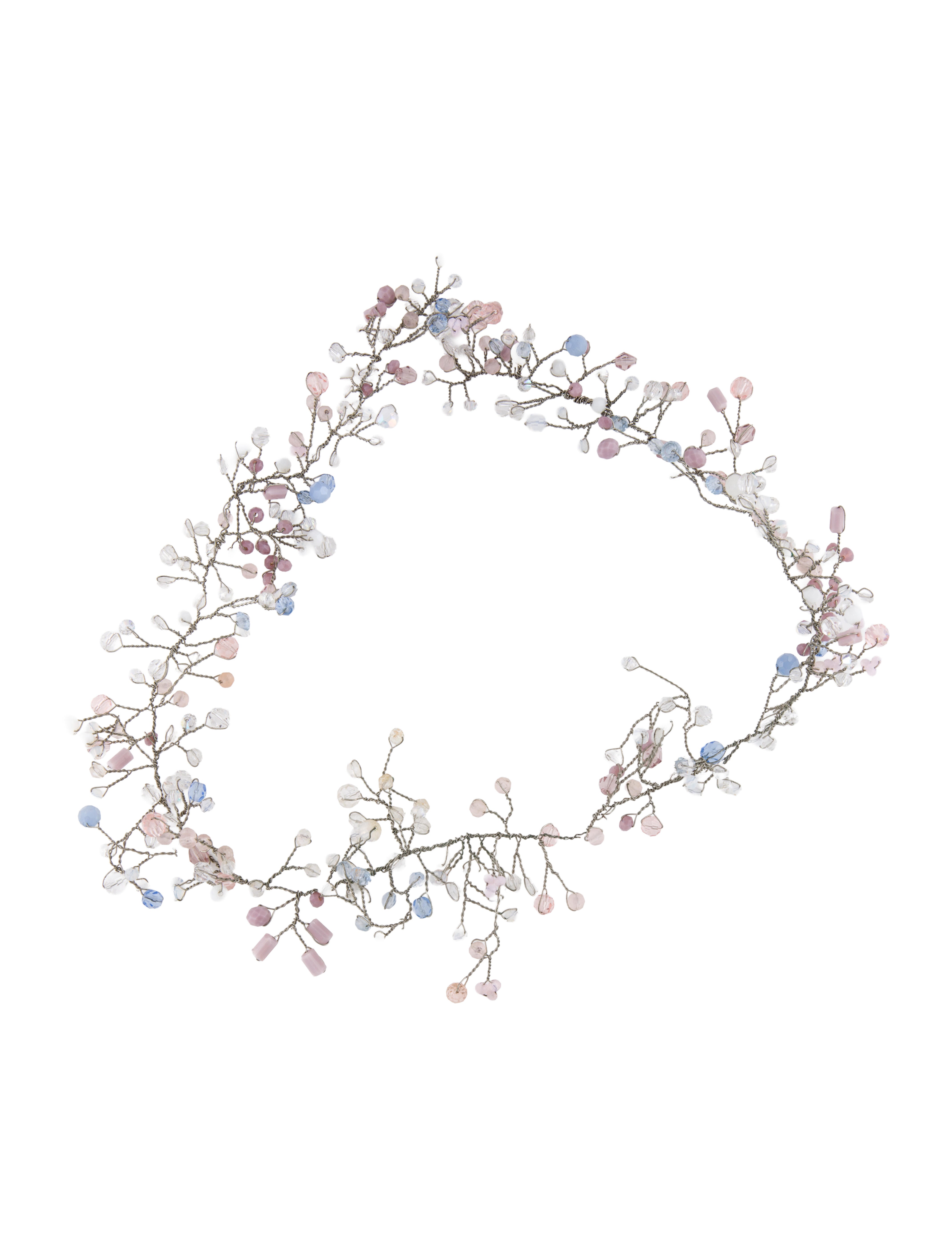 Saiid Kobeisy crystal embellished headpiece