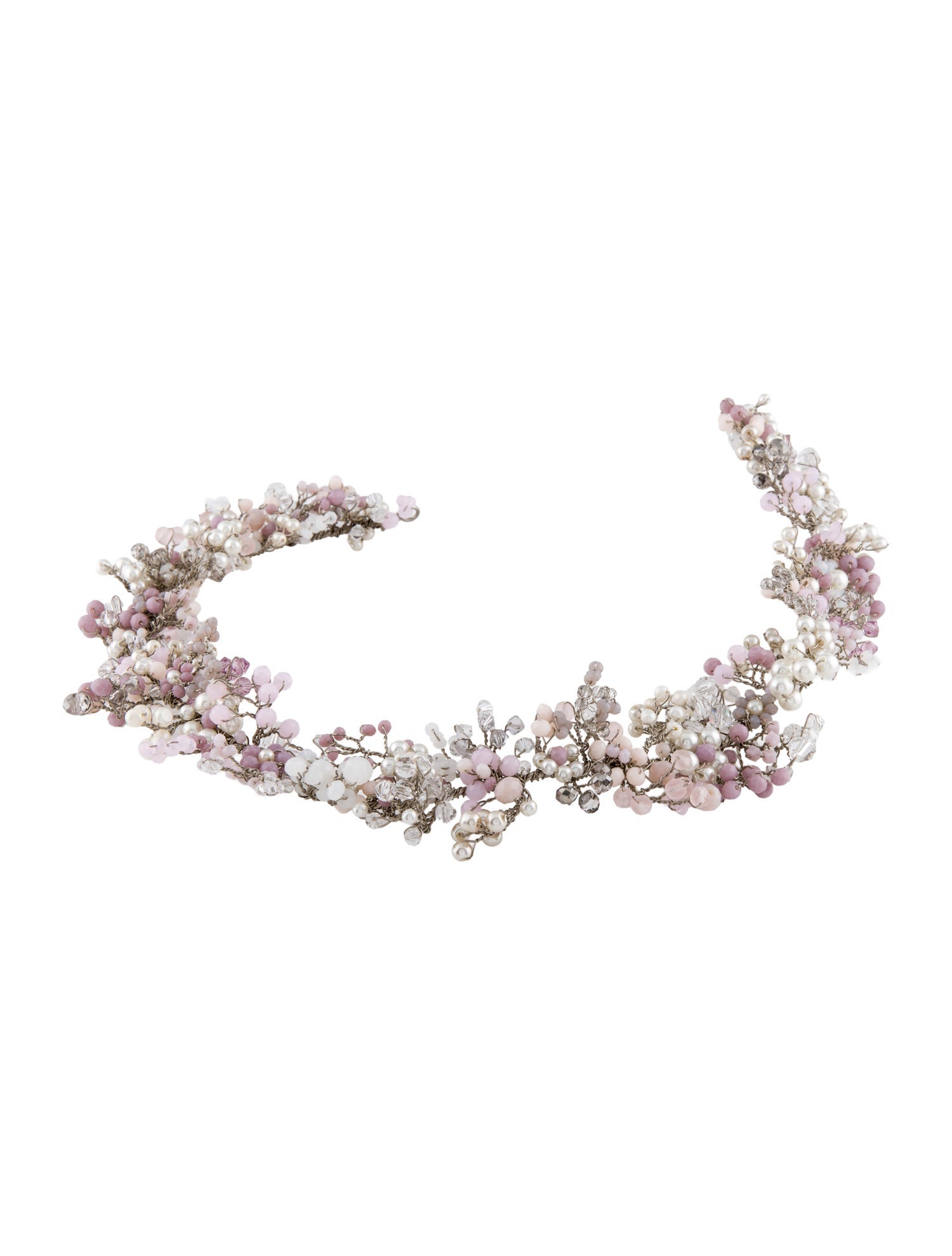 Saiid Kobeisy crystal embellished headpiece