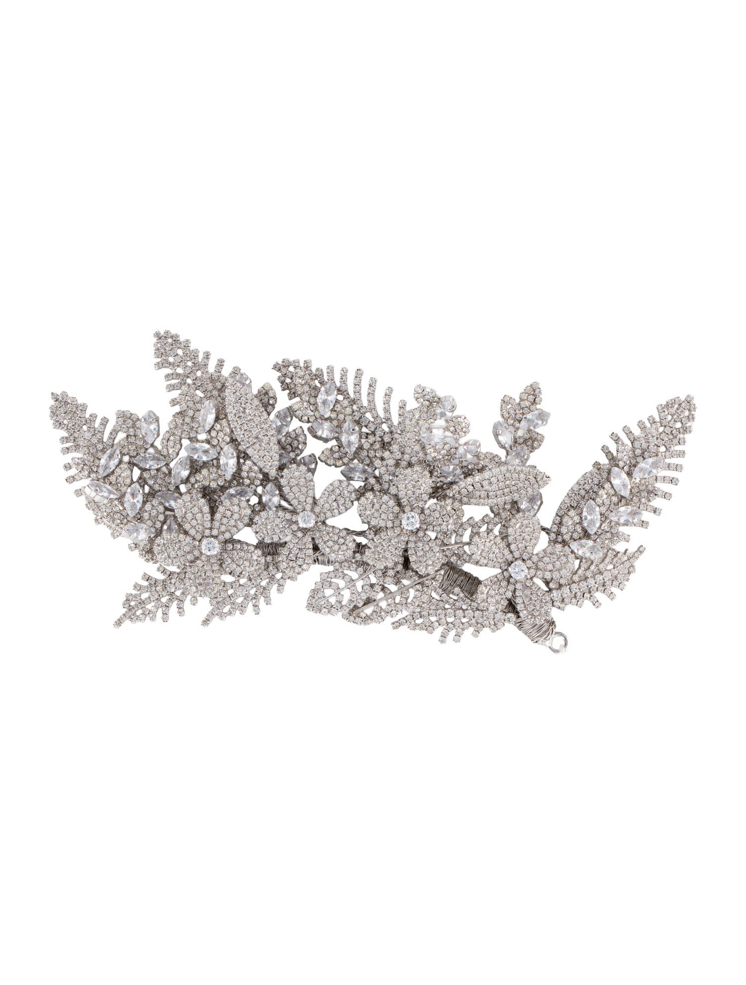 Saiid Kobeisy crystal embellished headpiece