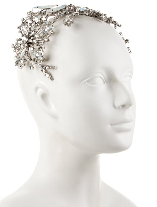 Saiid Kobeisy crystal embellished headpiece
