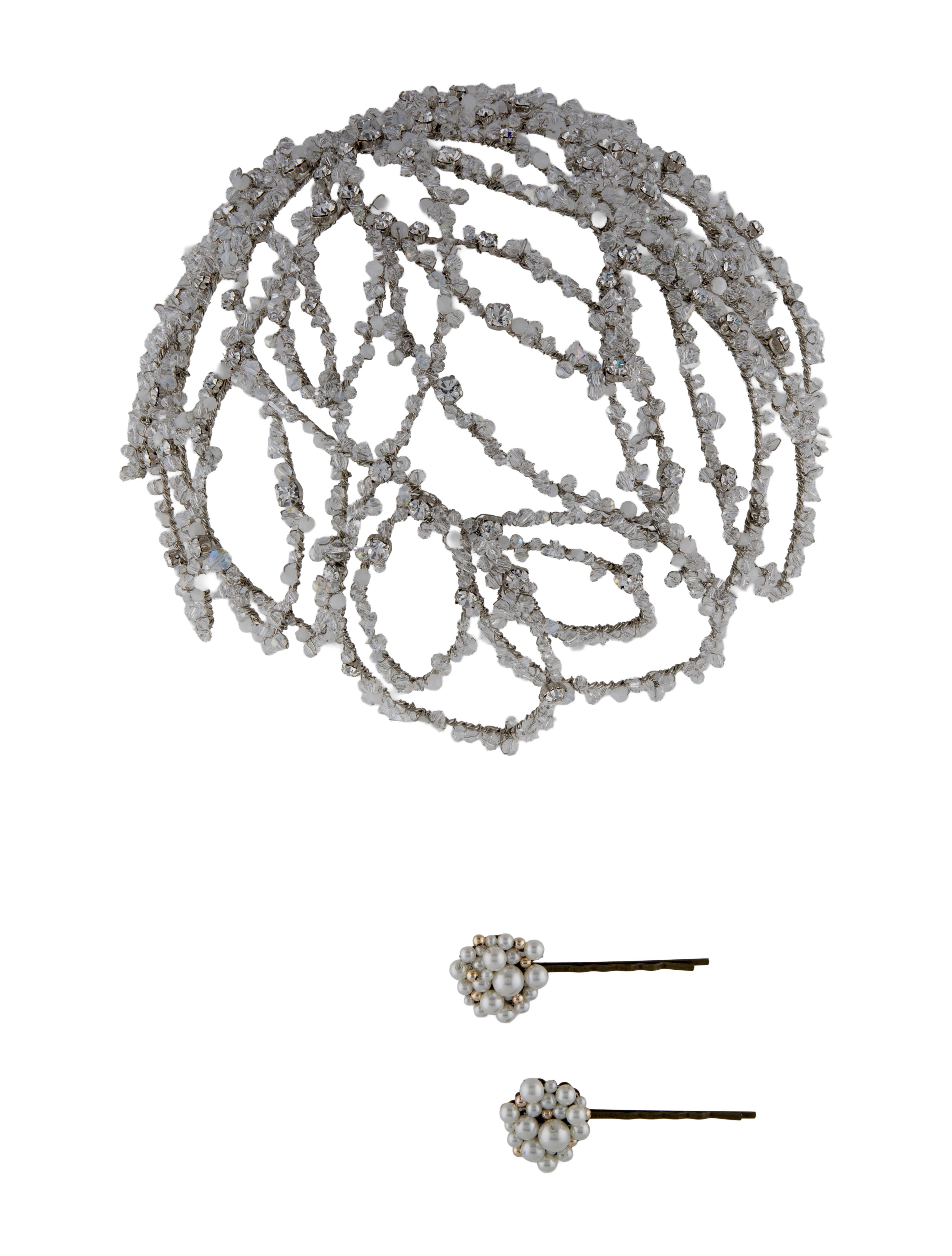 Saiid Kobeisy Crystal Embellished Headpiece