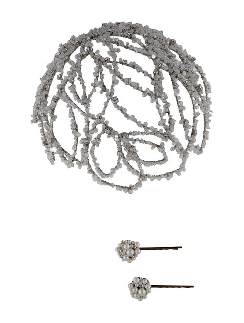 Saiid Kobeisy Crystal Embellished Headpiece