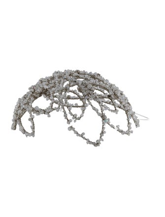 Saiid Kobeisy Crystal Embellished Headpiece