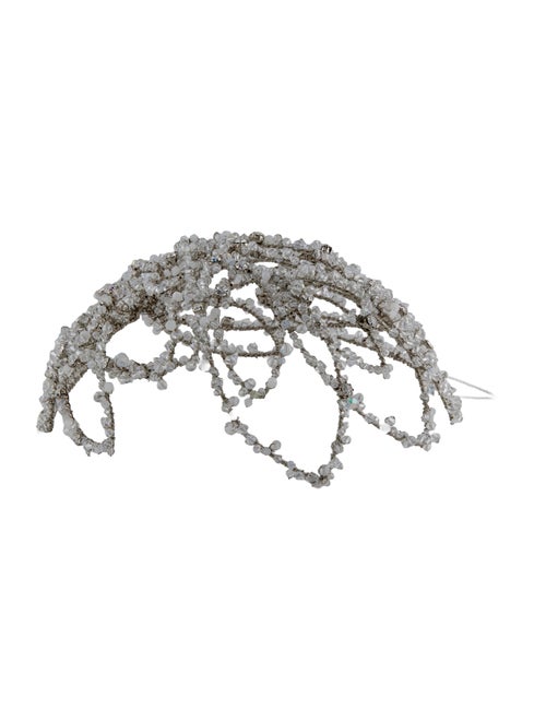 Saiid Kobeisy Crystal Embellished Headpiece