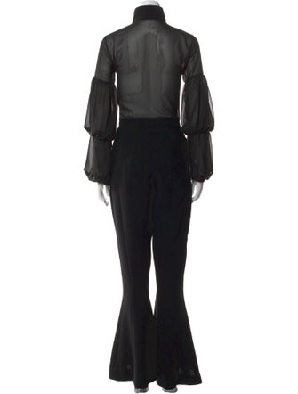 Saiid Kobeisy Turtleneck Jumpsuit