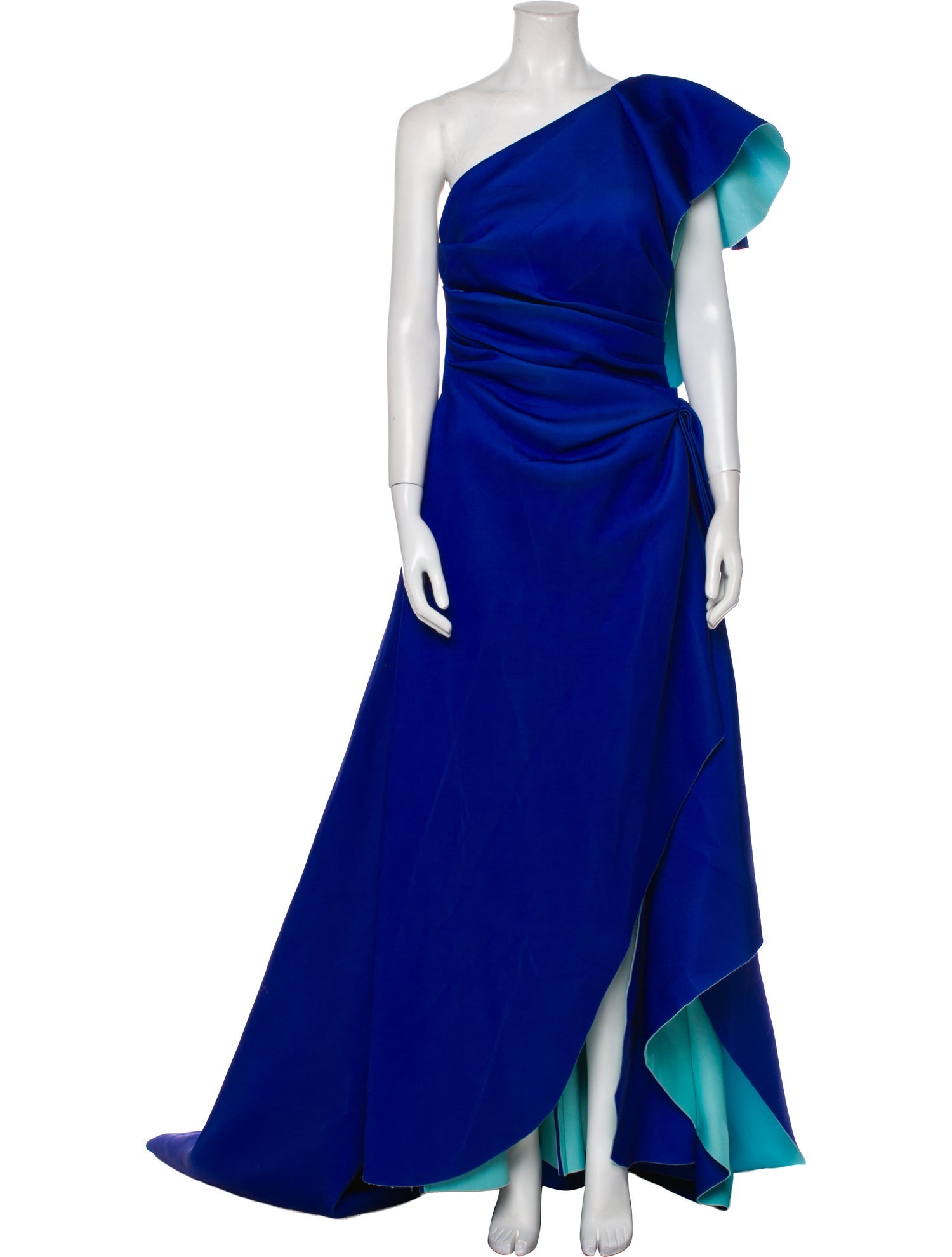 Saiid Kobeisy One-Shoulder Long Dress