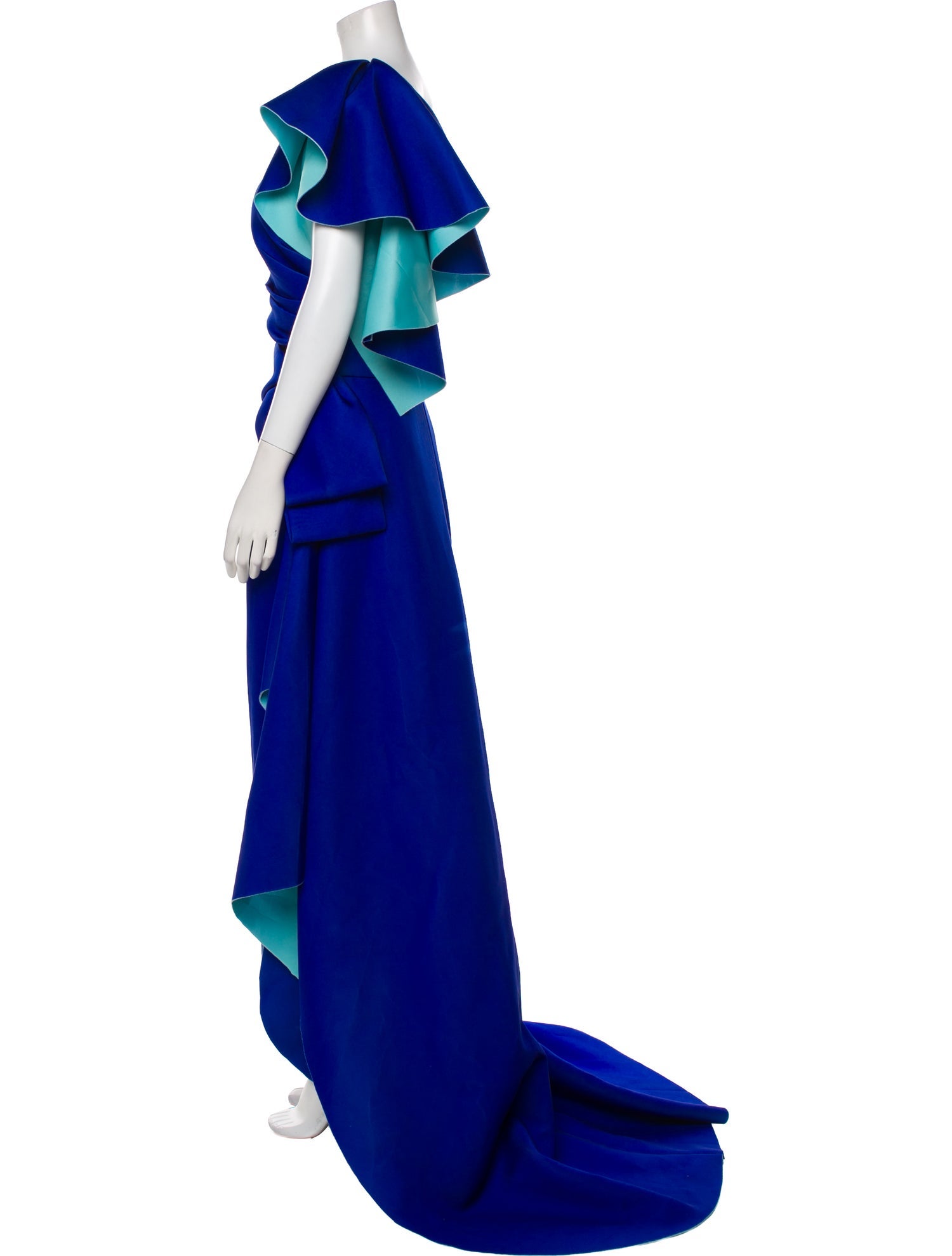 Saiid Kobeisy One-Shoulder Long Dress