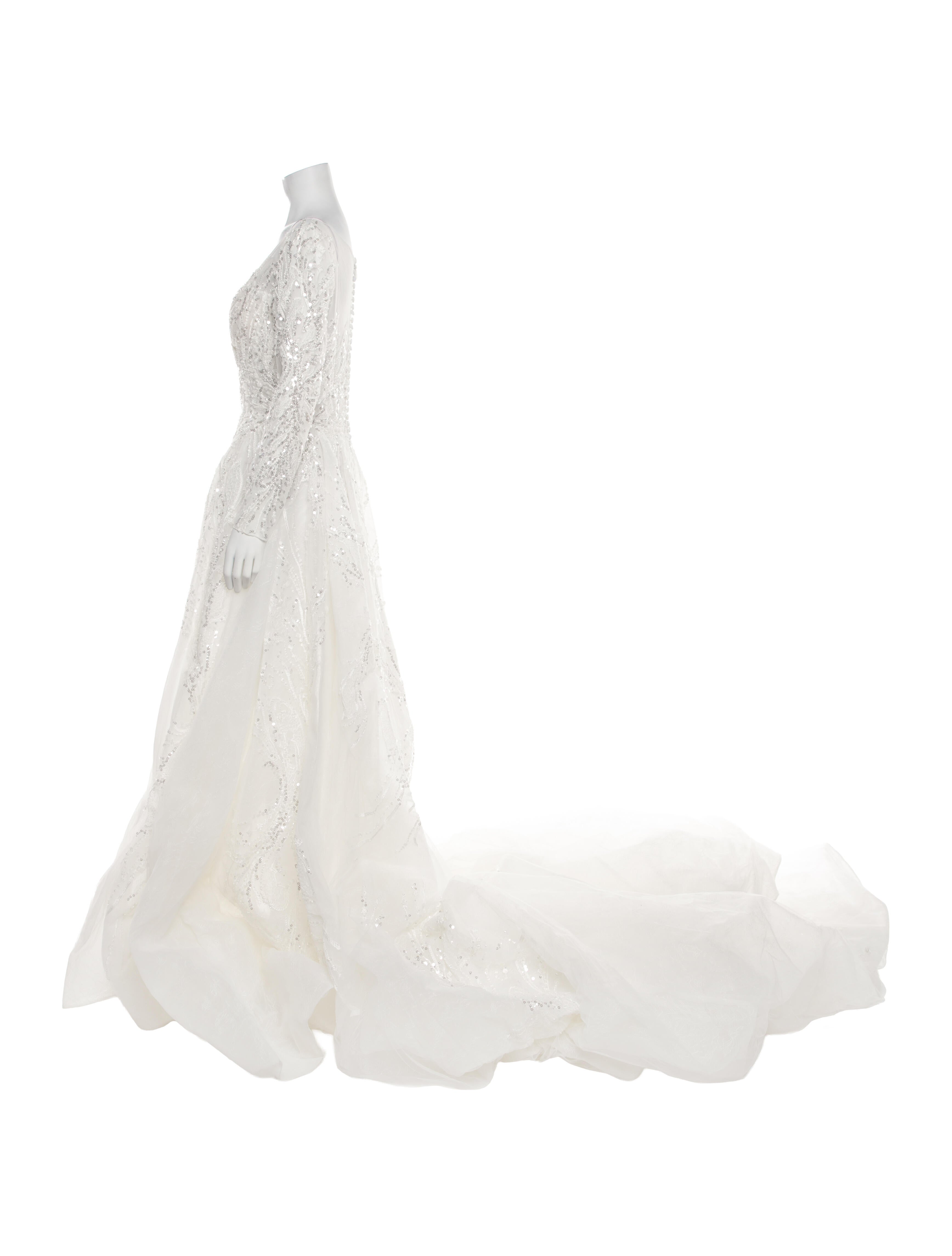 Saiid Kobeisy Scoop Neck Long Dress w/ Tags