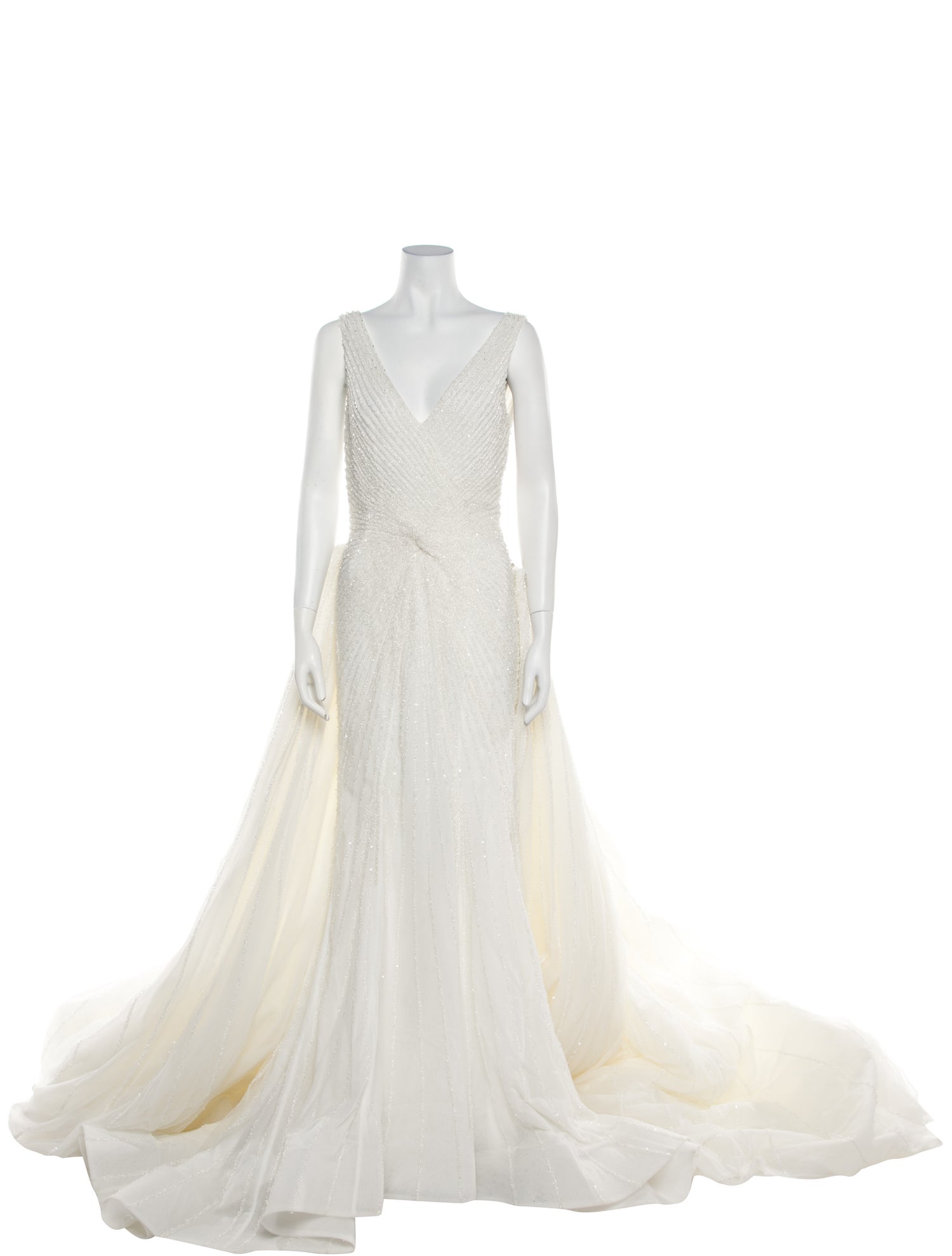 Saiid Kobeisy V-Neck Long Dress w/ Tags