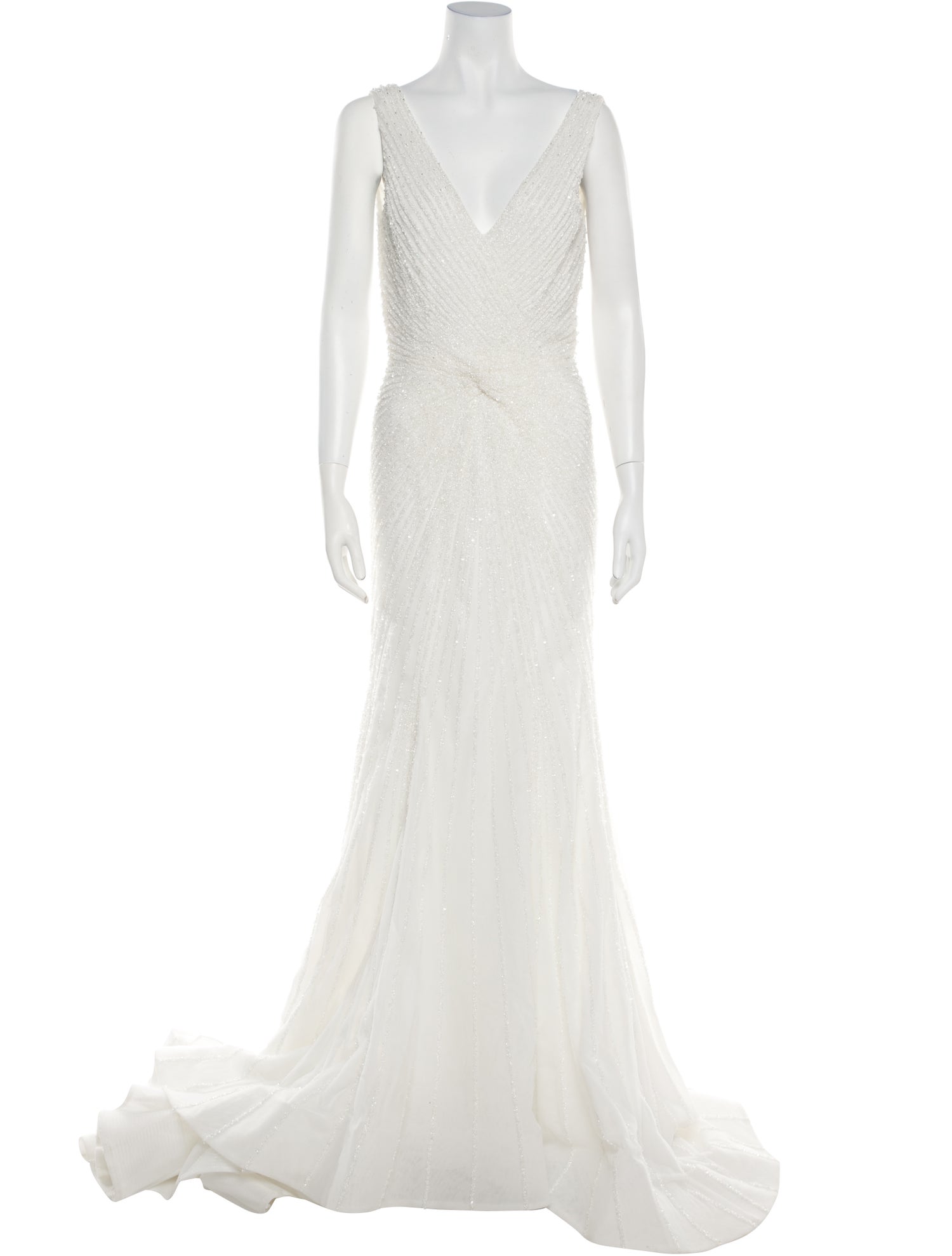 Saiid Kobeisy V-Neck Long Dress w/ Tags