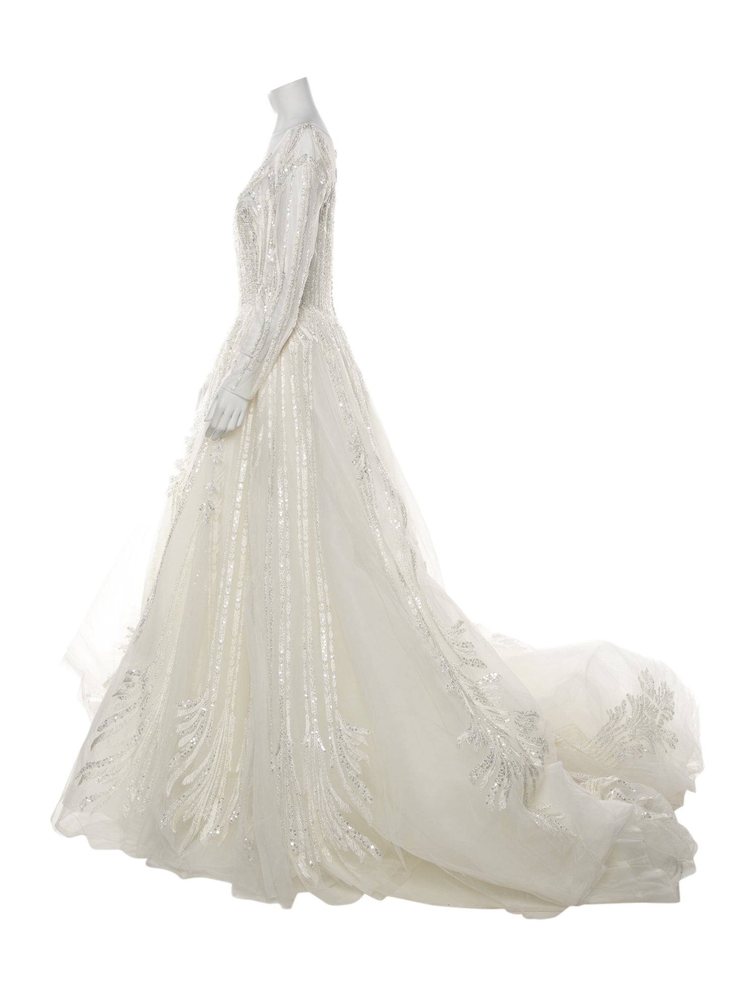 Saiid Kobeisy Scoop Neck Long Dress w/ Tags