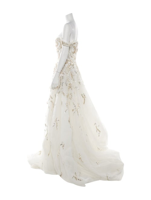 Saiid Kobeisy Off-The-Shoulder Long Dress