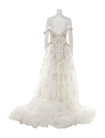 Saiid Kobeisy Off-The-Shoulder Long Dress