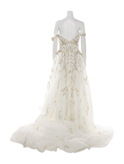 Saiid Kobeisy Off-The-Shoulder Long Dress