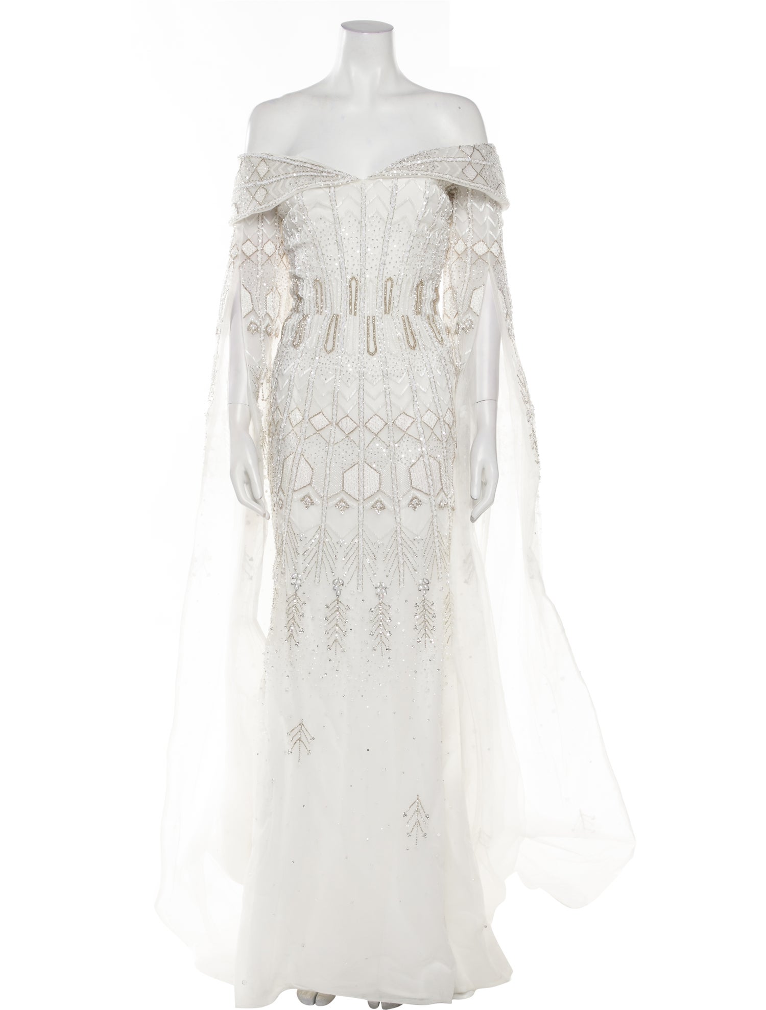 Saiid Kobeisy Strapless Long Dress