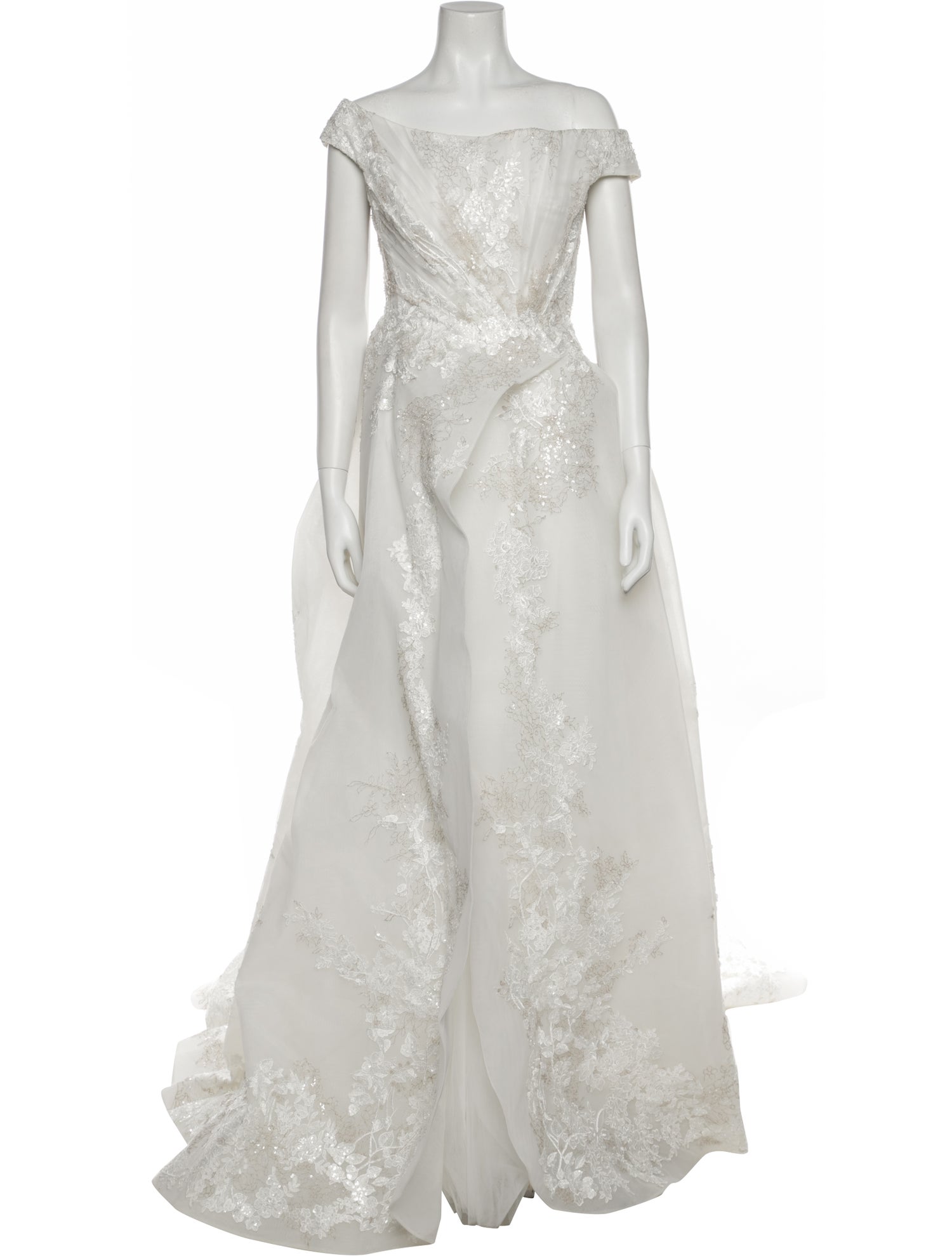 Saiid Kobeisy Off-The-Shoulder Long Dress w/ Tags