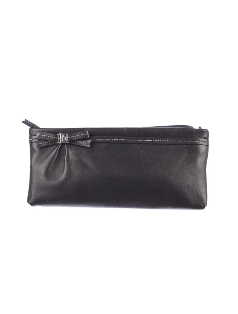 Salvatore Ferragamo Leather Clutch