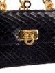Salvatore Ferragamo Snakeskin Mini Kelly