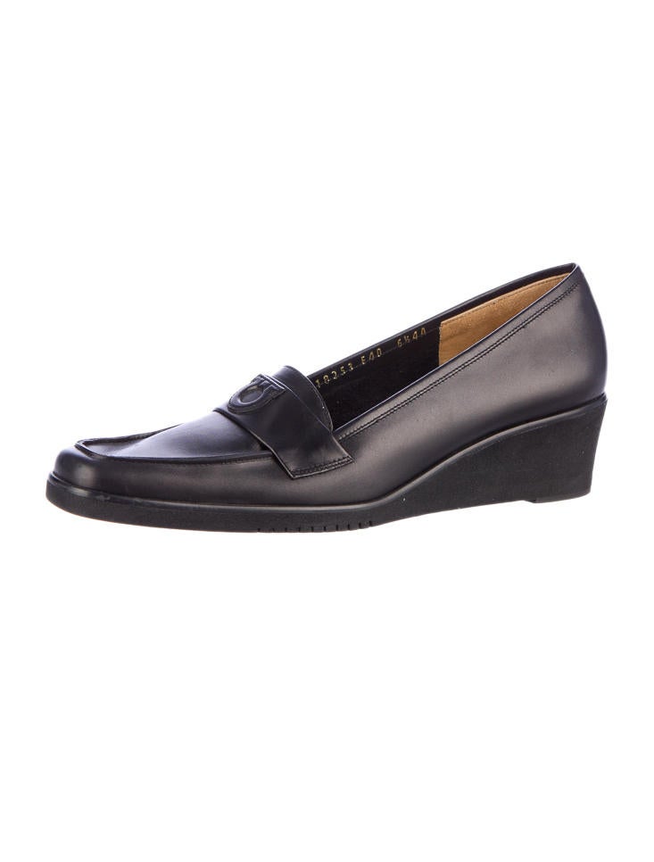 Salvatore Ferragamo Wedge Loafers