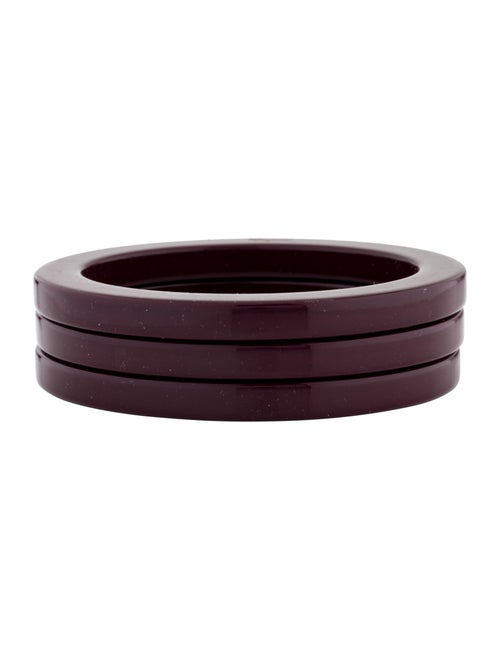 Salvatore Ferragamo Resin Bangle Set