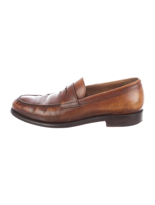 Salvatore Ferragamo Leather Penny Loafers