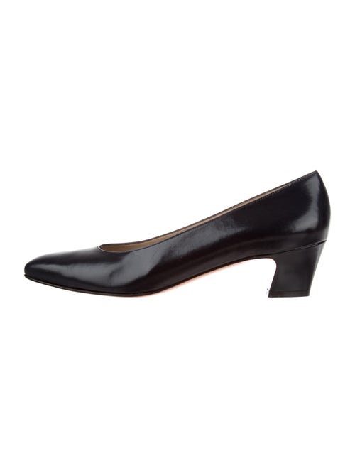 Salvatore Ferragamo Leather Pumps Blue