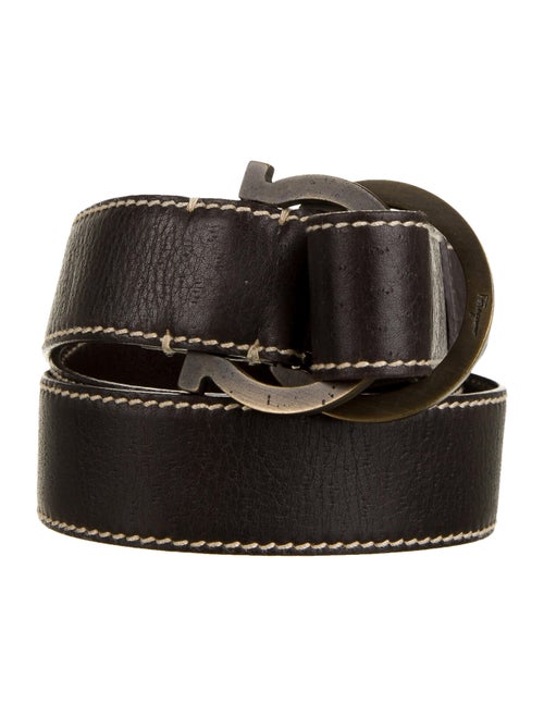 Salvatore Ferragamo Leather Waist Belt
