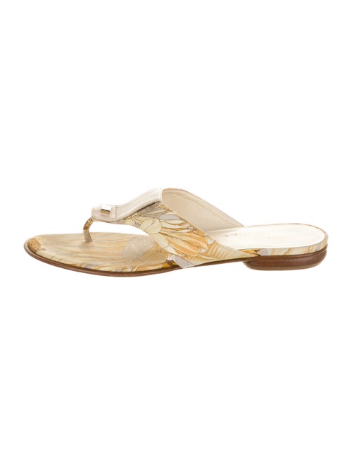 Salvatore Ferragamo Printed Slides