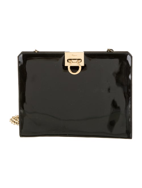 Salvatore Ferragamo Patent Leather Crossbody Bag B