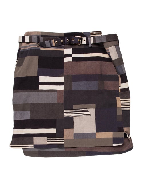 Salvatore Ferragamo Wool Mini Skirt Wool