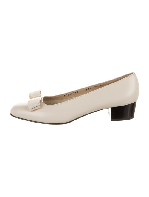 Salvatore Ferragamo Leather Pumps