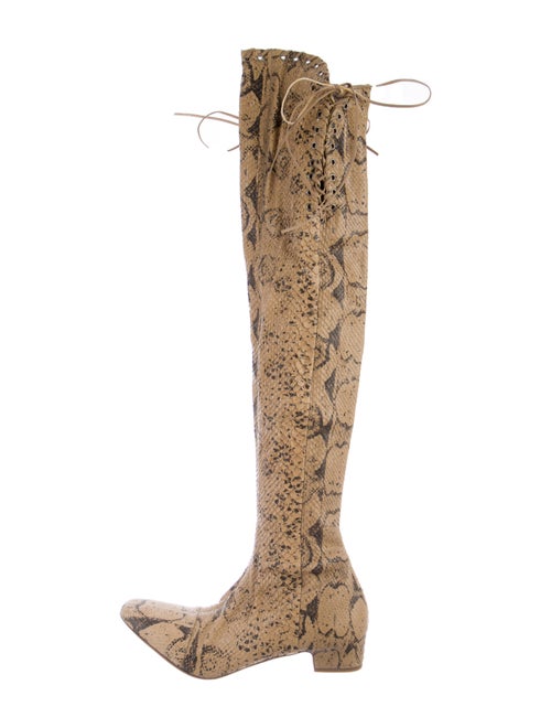 Salvatore Ferragamo Snakeskin Boots