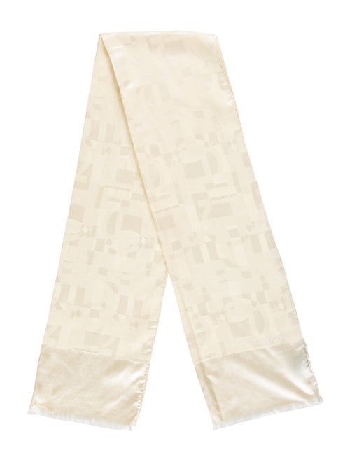 Salvatore Ferragamo Wool & Silk Scarf wool