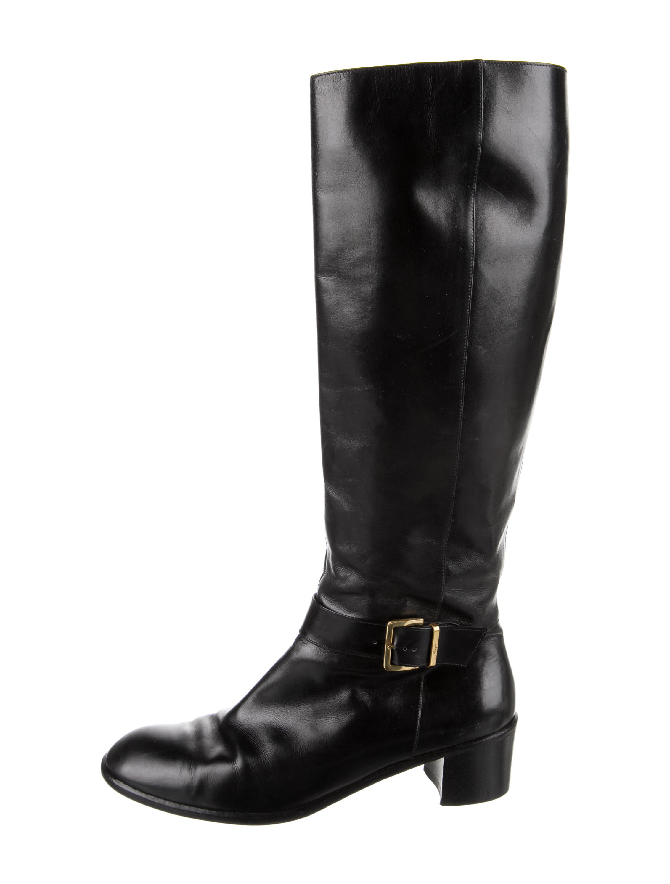 ferragamo riding boots