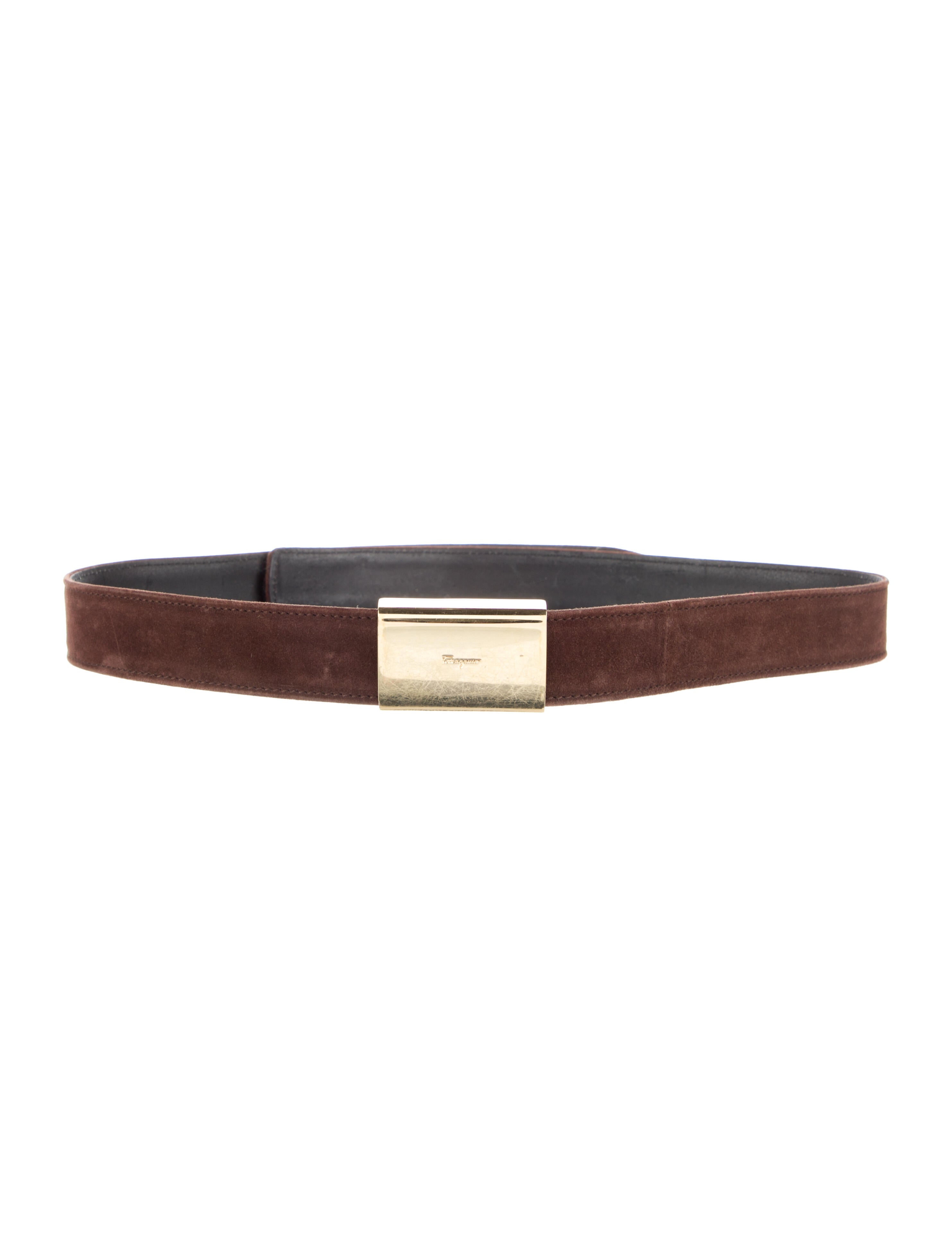 Celine Céline Embossed Skinny Belt - Brown Belts, Accessories ...