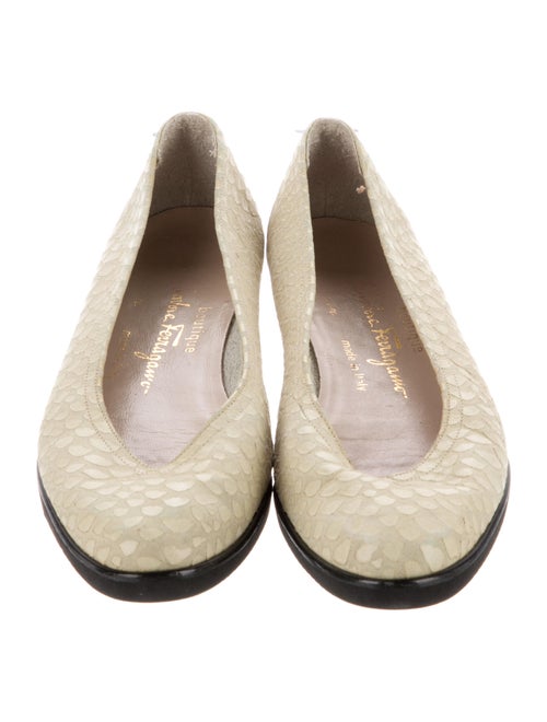 Salvatore Ferragamo Leather Flats