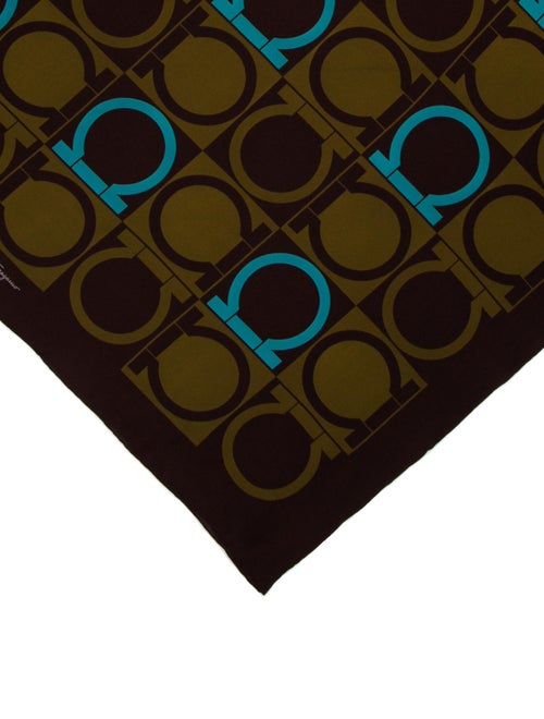Salvatore Ferragamo Silk Printed Scarf