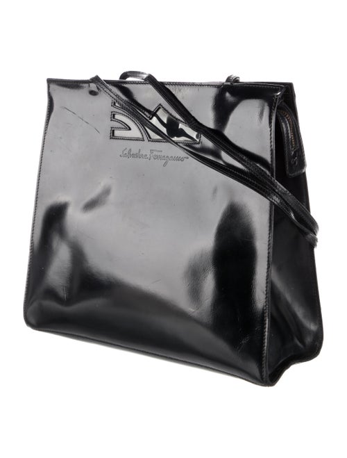 Salvatore Ferragamo Patent Leather Tote Bag