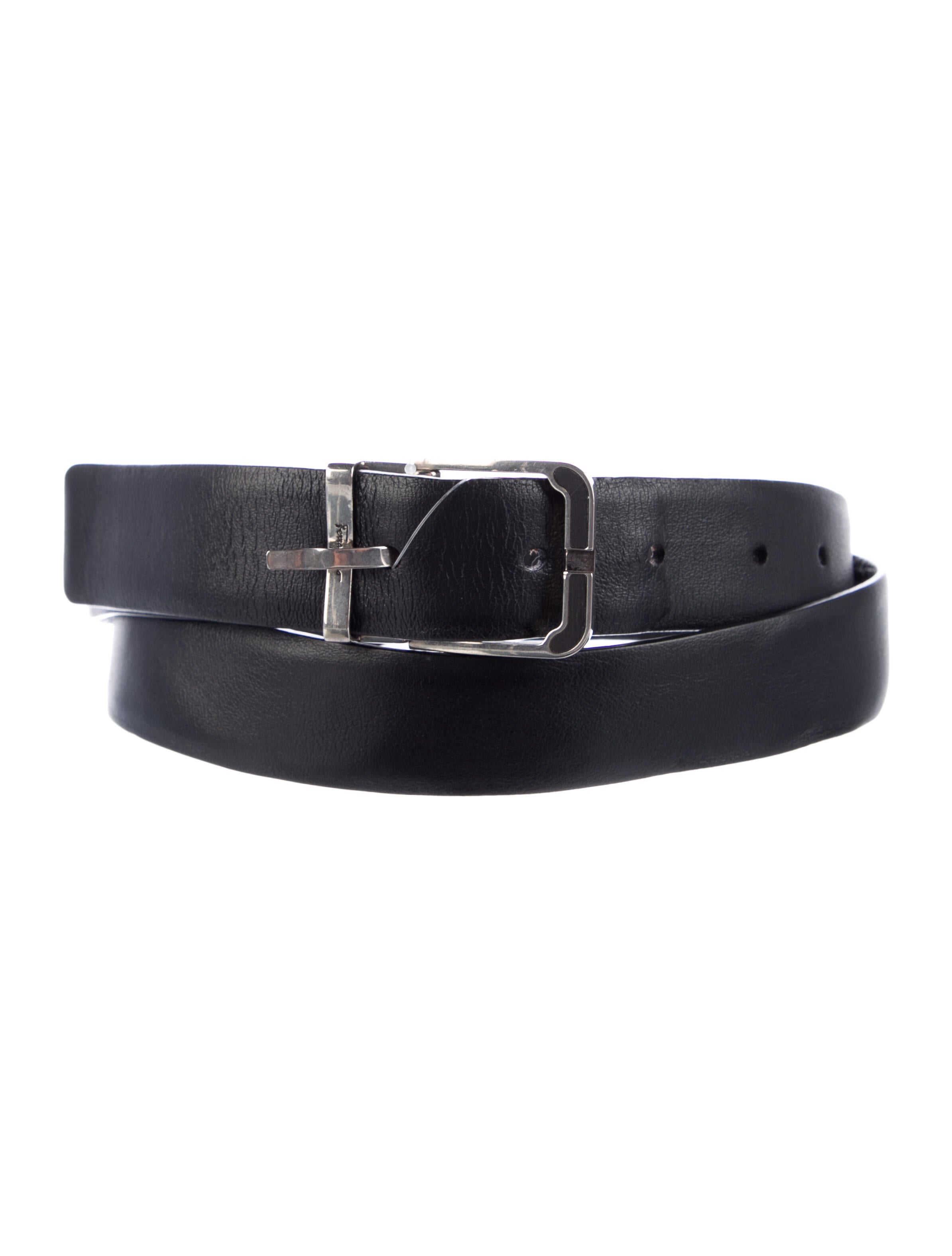 ferragamo leather belt