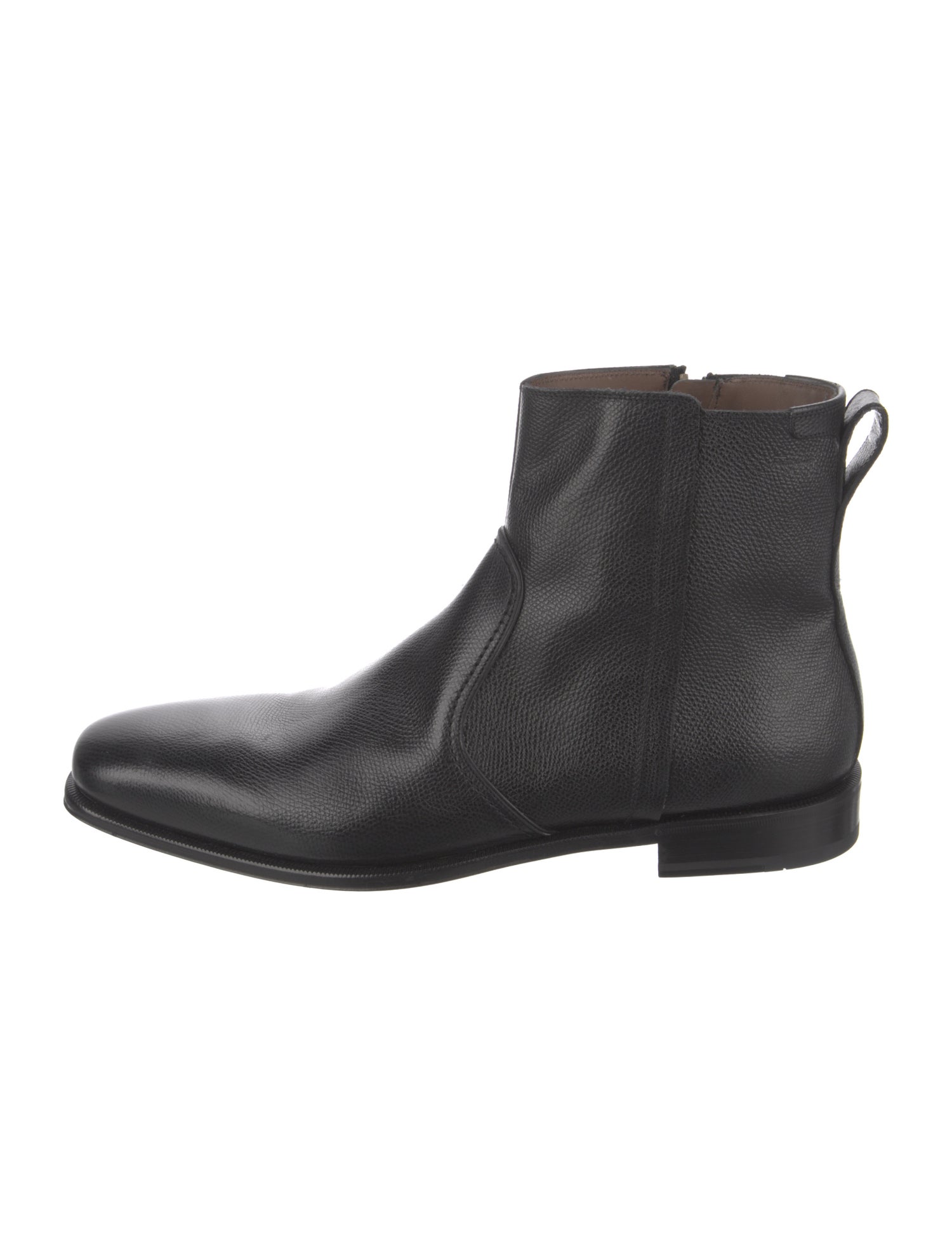 Salvatore Ferragamo White Calfskin Lace-Up Boots main image 1