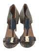 Salvatore Ferragamo Vara Bow Accent Leather T-Strap Sandals