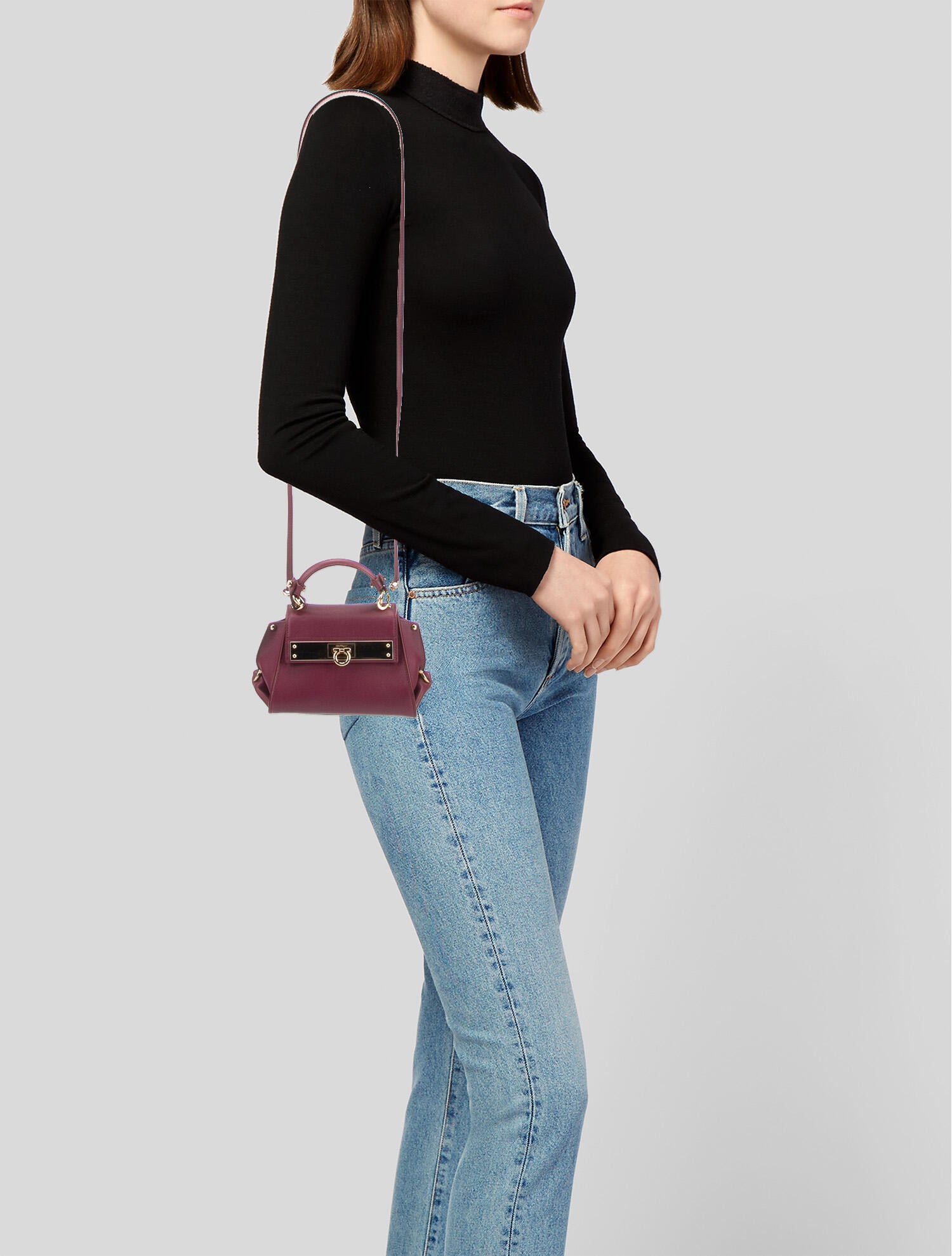 Salvatore Ferragamo Mini Sofia Handle Bag