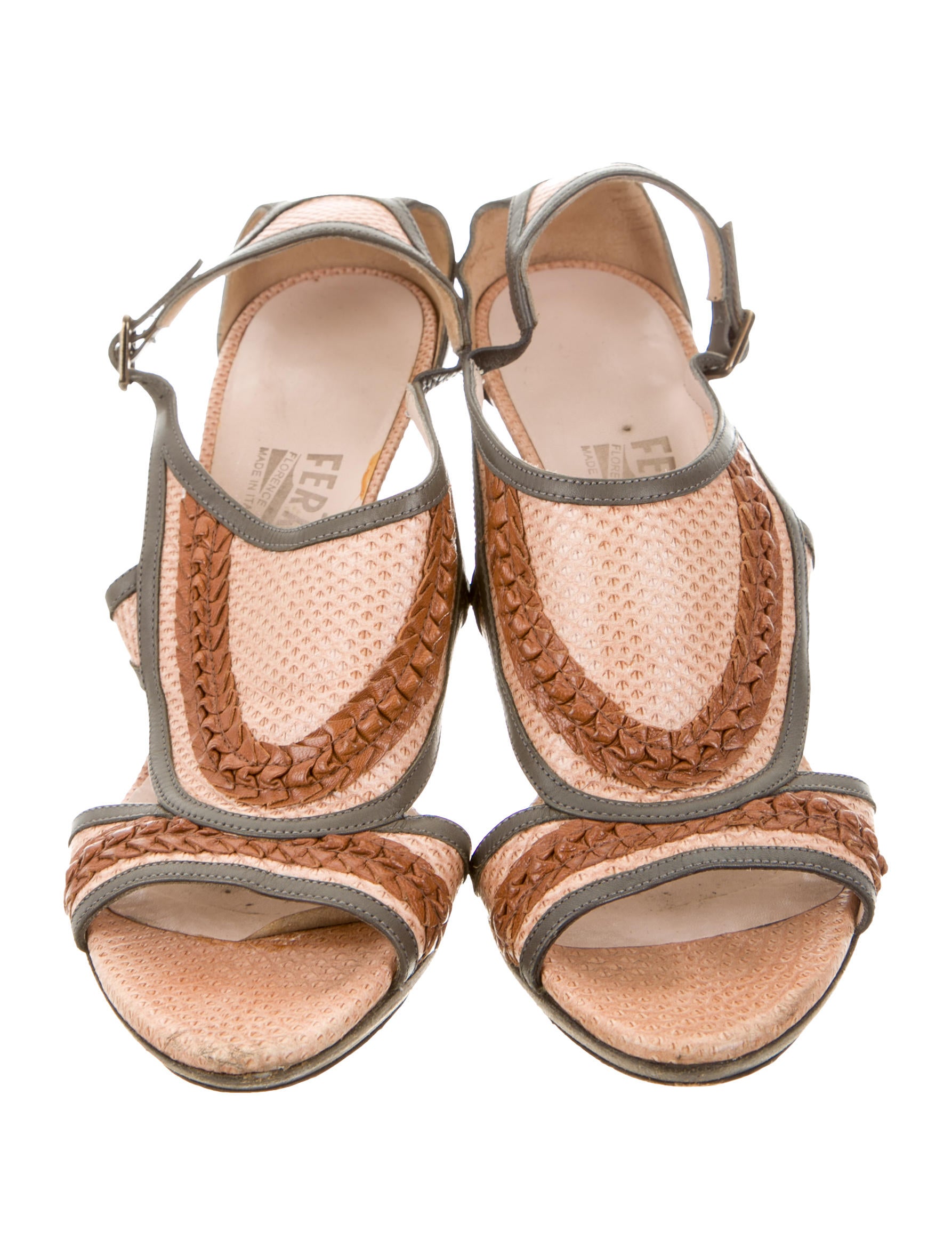 ferragamo platform sandals
