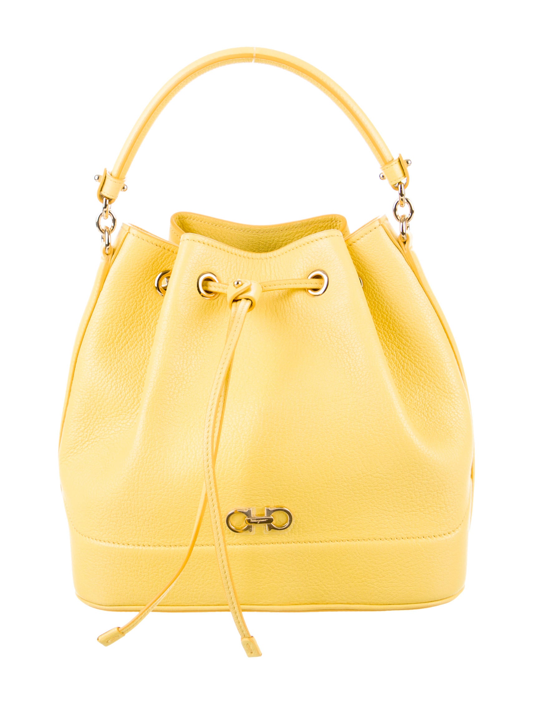 Salvatore Ferragamo Mille Bucket Bag Handbags SAL32866 The RealReal